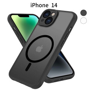 iPhone 14 P[Xb }bg MagSafeΉ Jo[bϏՌ TPU+PC\bCX[dΉ