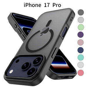 iPhone 17 Pro P[Xb }bg MagSafeΉ Jo[bϏՌ TPU+PC\bCX[dΉ