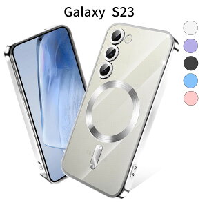 Galaxy S23 P[XbSC-51D SCG19 ΉbMagSafeΉ NA ^bTPU×bLHbϏՌb Xgbvz[tbCX[dΉ