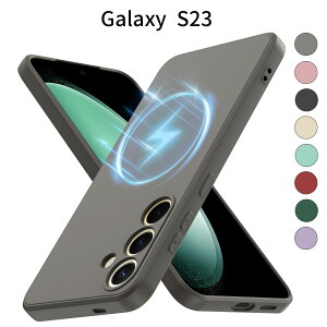 Galaxy S23 P[XbϏՌ MagneticΉ ^ X VR Jo[ TPUbSC-51D SCG19 Jی CX[d Xgbvz[t wh~ X}zP[X