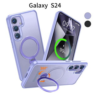 Galaxy S24 P[X SC-51E SCG25bMagSafeΉE360xBX^hbϏՌ ČRMILKi擾 }bg Jo[ CX[dΉ