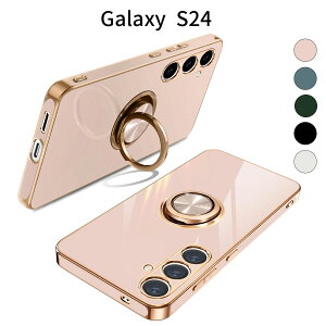 Galaxy S24 P[X Ot SC-51EbSCG25 X^h@\t ϏՌJo[b360°]bԍڃz_[Ή TPU VR