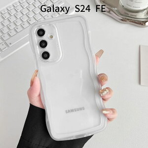 Galaxy S24 FE P[X  ˂˃t[bg TPU\tg ϏՌJo[b~ h~ y  킢 NAP[X