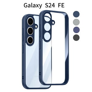 Galaxy S24 FE 5G P[X NAb360°Sʕی ^݌vbTPUop[{PCwʁbϖh~bYی ČRMILKi擾