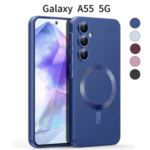 Galaxy A55 5G P[X MagneticΉ SC-53E SCG27b}Olbg×TPU\tgbCX[dΉEϏՌEČRMILKi擾