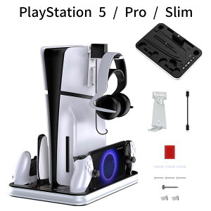 PlayStation 5 / PlayStation 5 Pro / Slim�Ή� 5in1 �c�u���X�^���h �O���[ PS5 Slim�v���C�X�e�[�V����5