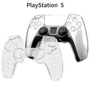 PlayStation 5 DualSense �R���g���[���[ �N���A�n�[�h�P�[�X ����PC�ی�J�o�[ ���^�y�� ���ϖh�~ �L�Y�h�~ PS5 �v���C�X�e�[�V����5