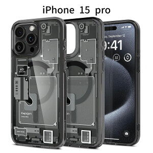 iPhone 15 pro P[X MagSafeΉ NA ϏՌ ČRMILKi Xgbvz[tbϖh~EYیECX[dΉ