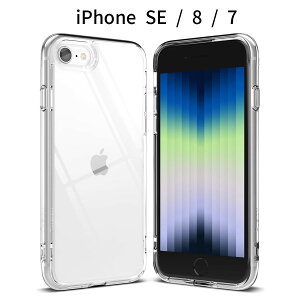 iPhone SE / 8 / 7�b�N���ATPU+PC�n�C�u���b�h�P�[�X�b�ϏՌ� ���΂݂ɂ��� �X�g���b�v�z�[���t��