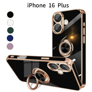 iPhone 16 PlusbOtTPUP[XbϏՌ 360°]X^h Xgbvz[t