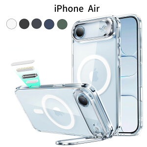 iPhone Air �P�[�X|MagSafe�Ή� �X�^���h�t�� �ϏՌ� �p�x���� 3WAY