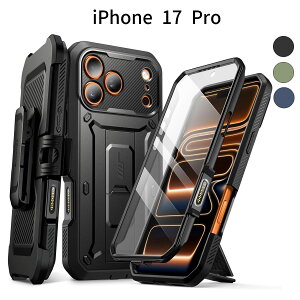 iPhone 17 Pro �P�[�X|�S�ʕی� �ϏՌ� �t�B������̌^ �N���b�v�t��