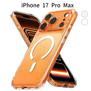 iPhone 17 Pro Max �P�[�X|MagSafe�Ή� �N���A �ϏՌ� ���ϖh�~