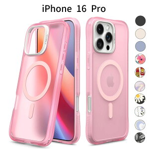 iPhone 16 Pro �P�[�X MagSafe�Ή� ������ �ϏՌ� �X�g���b�v�z�[���t��