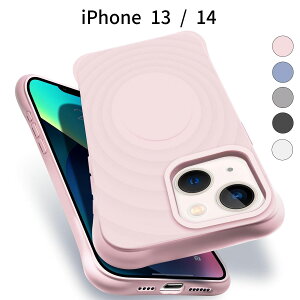 iPhone 13 / 14 �P�[�X MagSafe�Ή� �ϏՌ� �V���R�� �X�g���b�v�z�[��