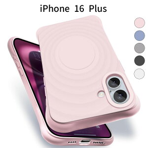 iPhone 16 Plus �P�[�X MagSafe�Ή� �ϏՌ� �V���R�� �X�g���b�v�z�[��