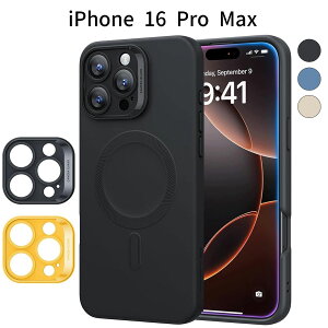 iPhone 16 Pro Max �P�[�X MagSafe�Ή��b�V���R���b�J�����R���g���[���Ή��b�ϏՌ��b�X����