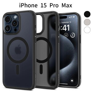 iPhone 15 Pro Max �P�[�X MagSafe�Ή� �ϏՌ� ������ ���ϗ}�� �����Y�ی�