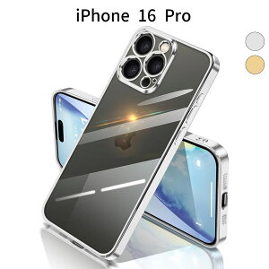 iPhone 16 Pro �P�[�X �N���A ���b�L�g TPU ���^ �y�� �X�g���b�v�z�[��