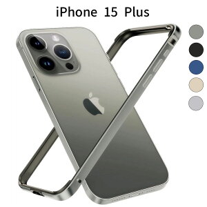iPhone 15 Plus �A���~�o���p�[ �P�[�X �V���R�����n ���^ �����Y�ی�