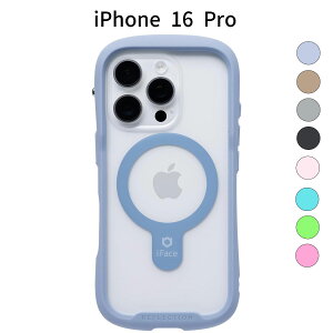 iPhone 16 Pro �P�[�X MagSafe�Ή� �N���A �����K���X �y�[���u���[ �X�g���b�v�z�[���t��