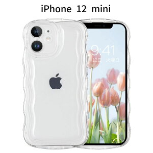 iPhone 12 mini �E�F�[�u�f�U�C�� TPU�P�[�X ���^ �ϏՌ�