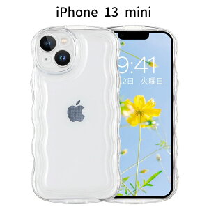 iPhone 13 mini �E�F�[�u�f�U�C�� TPU�P�[�X ���^ �ϏՌ�