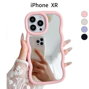 iPhone XR ���ʃE�F�[�u�P�[�X TPU ���^ �ϏՌ�