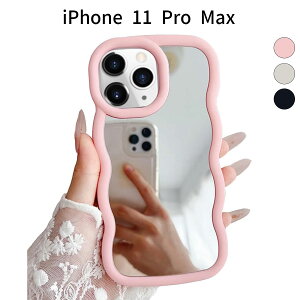 iPhone 11 Pro Max ���ʃE�F�[�u�P�[�X TPU ���^ �ϏՌ�