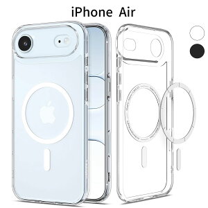 iPhone Air �P�[�X MagSafe�Ή� ���y��29g �N���A ���^ �ϏՌ� �X�g���b�v�z�[�� ���ϗ}��