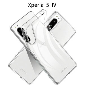Xperia 5 IV �N���A TPU �P�[�X ���^|�����\�t�g�J�o�[|�ϏՌ��E����~��|���C�����X�[�d�Ή�