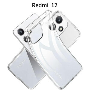 Redmi 12 5G �N���A TPU �P�[�X ���^|�����\�t�g�J�o�[|�ϏՌ��E����~��|���C�����X�[�d�Ή�