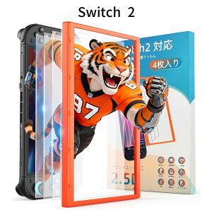 Nintendo Switch 2 �ی�t�B���� 4������ ��p�K�C�h�t���[���t�� �j���e���h�[�X�C�b�`2