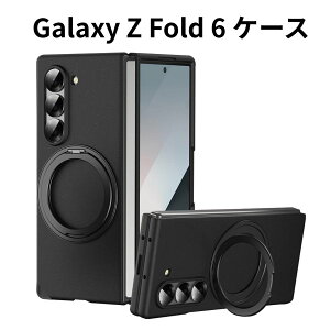 Galaxy Z Fold 6 P[X MagsafeΉ Ot wʃJo[ ϏՌ tBt }bgH 360x] X^h@\ wh~