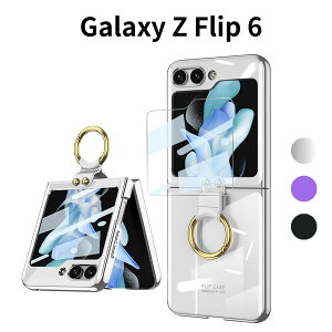 Galaxy Z Flip6 P[X Ot NA bLH ^ y ϏՌ Yی CX[dΉ KXtBO PCf Jo[