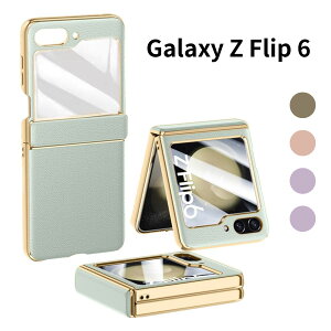 Galaxy Z Flip6 P[X U[ ݃J[ ؍ ifUC qWیt ϏՌ Ռz h~ wh~ y }bgdグ SC-54E SCG29 Ή