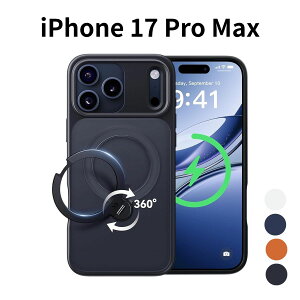 iPhone 17 Pro Max P[X MagSafeΉ CASEKOO ϏՌ ČRMILKi 360x]X^h@\ ucuΉ 25W}[dΉ wh~ }bgdグ ϖh~  X}zJo[ MagicStand Pro