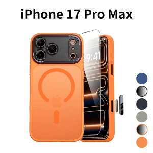 iPhone 17 Pro Max P[X ϏՌ ČRMILKi擾 }Olbg MagSafeΉ }bgdl wh~ ΂ݖh~ Xgbvz[t X}zJo[ phone17promax Ή 6.9C`