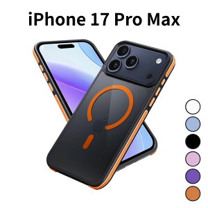 iPhone 17 Pro Max P[X MagSafeΉ  ϏՌ ČRKi Փ˖h~GbW ~ Ռz Yی CX[dΉ ^ ACtH17 Pro Max Jo[