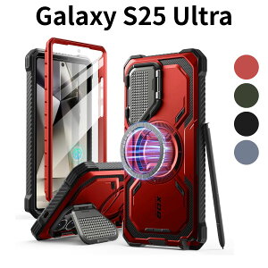 Galaxy S25Ultra P[X i-Blason Armorbox Sʕی SC-52F/SCG32 ϏՌ ČRMILKi擾 Jی X^h@\ یtBt wFؑΉ Sy CX[dΉ
