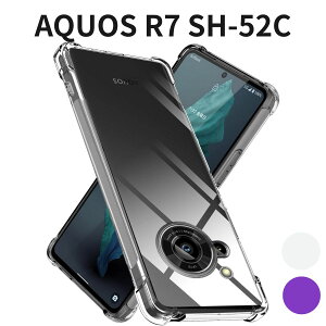 AQUOS R7 SH-52C P[X TPU NA ^ y Of[V ϏՌ MILKi ϖh~ ho ̌^ VR Jo[