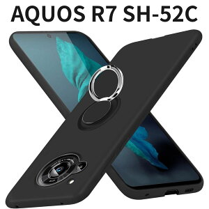 AQUOS R7 SH-52C P[X Ot VR TPU ϏՌ ^ X^h ԍڃz_[Ή Xgbvz[t ubN
