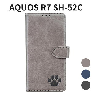 AQUOS R7 SH-52C 蒠^P[X A202SHΉ L̑ ^ }Olbgt J[h[ uX^h ϏՌ Sʕی O[yLILIONECASEz