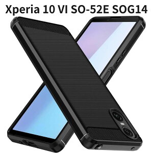 Xperia 10 VI SO-52E SOG14 P[X LAYJOY \tgTPU ČRMILKi ϏՌ Jo[ lی wh~ Ռz ubN X}zP[X
