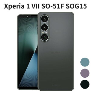 Xperia 1 VII SO-51F SOG15 �P�[�X ���^ �ϏՌ� ������ ������ �n�C�u���b�h PC TPU �}�b�g �N���A ���X�O���[��