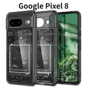 Google Pixel 8 Spigen �N���A�P�[�X TPU �o���p�[ ��d�\�� MIL�K�i �ϏՌ� ���΂ݖh�~ ���C�����X�[�d�Ή� �E���g���n�C�u���b�h �[���E���� ACS06279