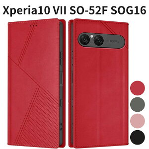 Xperia10 VII SO-52F SOG16 �P�[�X �蒠�^ �ϏՌ� �J�[�h���[ ���z�^ �X�^���h�@�\ �������U�[ �S�ʕی� �}�O�l�b�g�� �X�g���b�v�z�[���t�� �C�菝�h�~ ������� ���킢�� ���b�h
