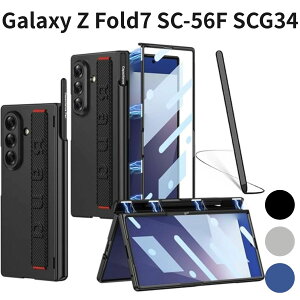 Galaxy Z Fold7 SC-56F SCG34 NINKI �P�[�X �t�B������̌^ ���X�g�o���h �X�g���b�v �y���z���_�[ �y���t�� �q���W�ی� ��ʕی� �ϏՌ� PC�� ���C�����X�[�d�Ή� Galaxy Z Fold 7 �J�[�{��