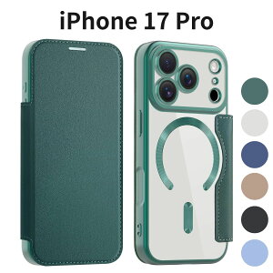iPhone 17 Pro P[X 蒠^ wʃNA MagSafeΉ J[h[ 3 zt ^ y ϏՌ  Xgbvz[ TPU PUU[ O[ 6.3C`Ή