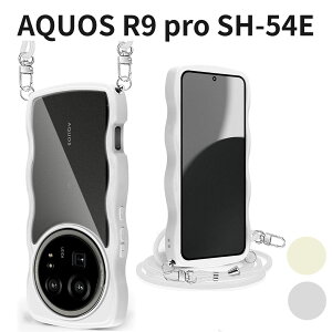 AQUOS R9 pro SH-54E P[X NA V_[ Xgbvt  TPU ^ y 񂩂 | Sʕی Jo[ CX[dΉ zCg